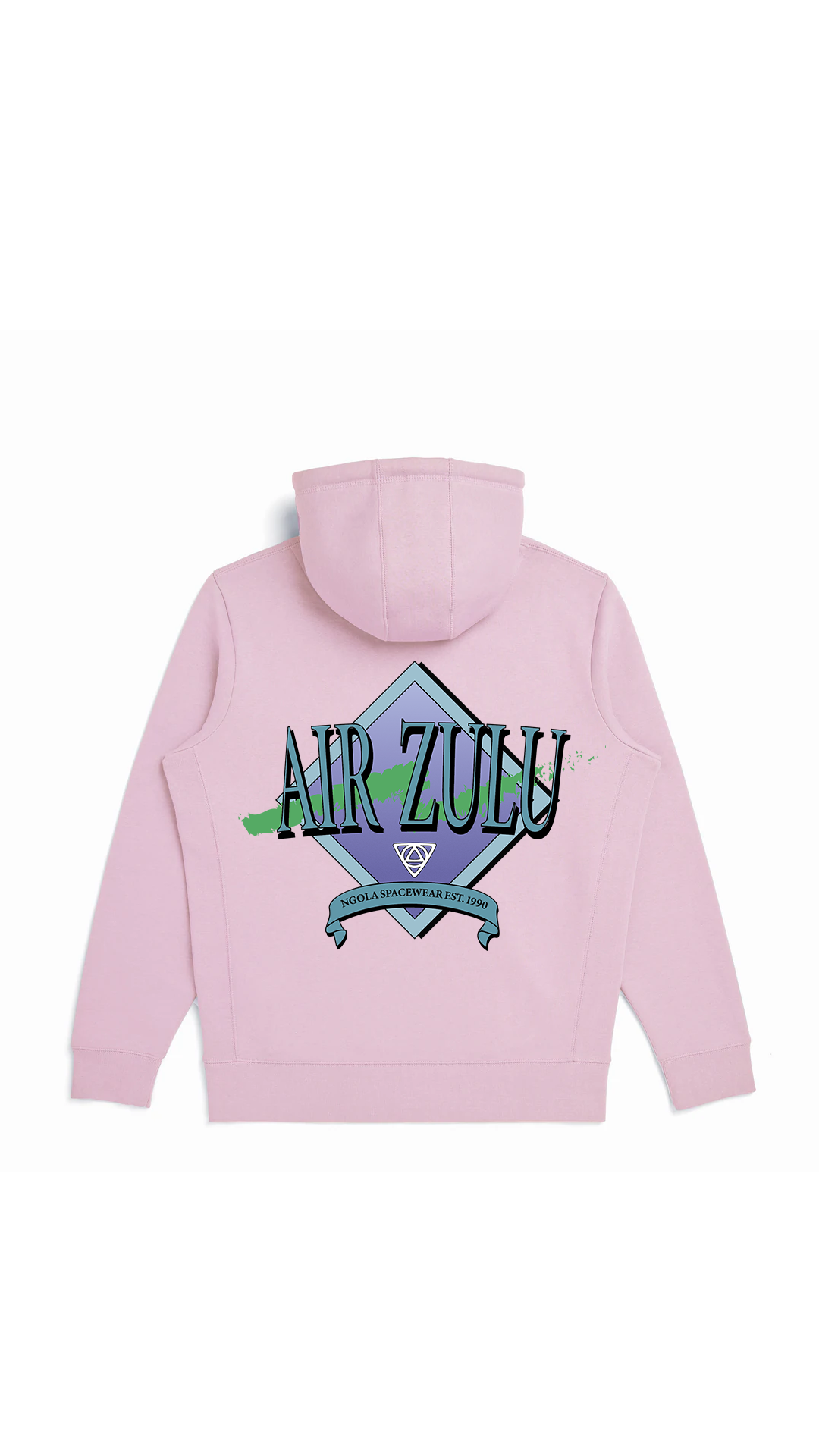 Embroidered Hooded Sweatshirt - Lavender