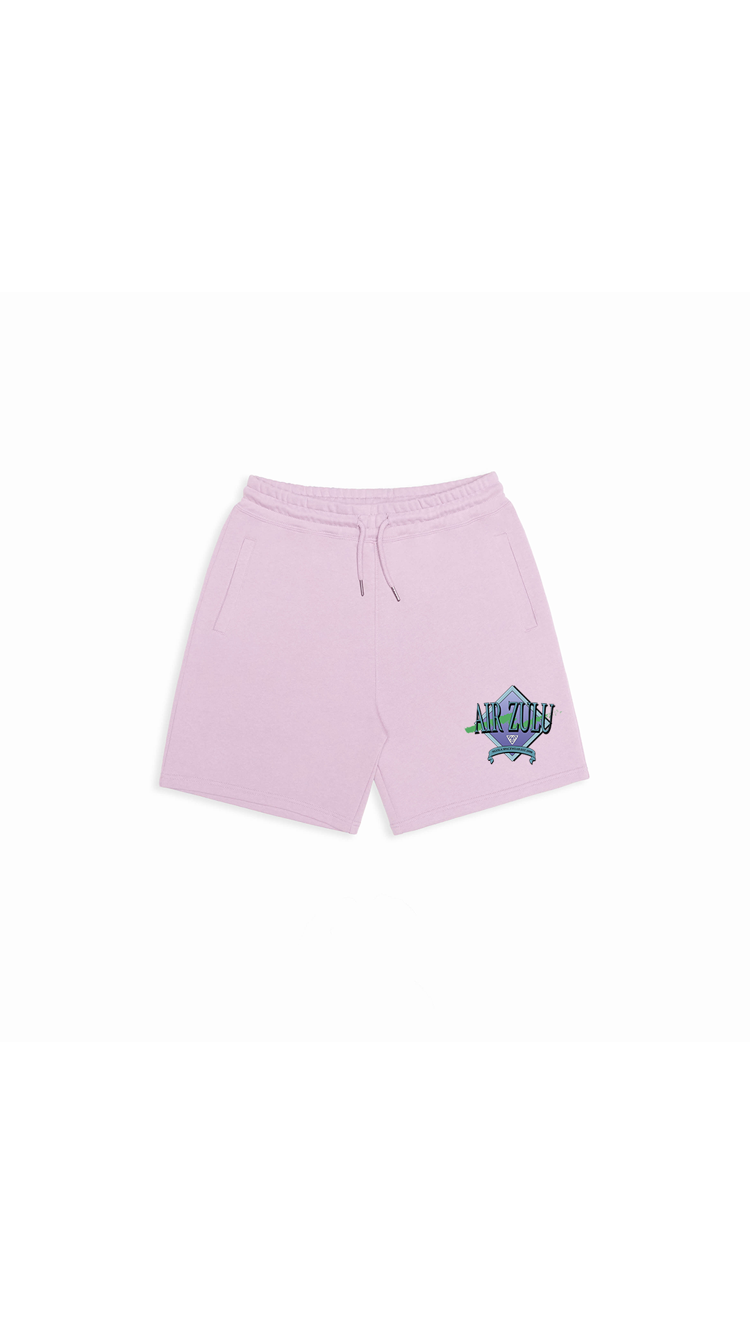 Embroidered Sweatshorts - Lavender