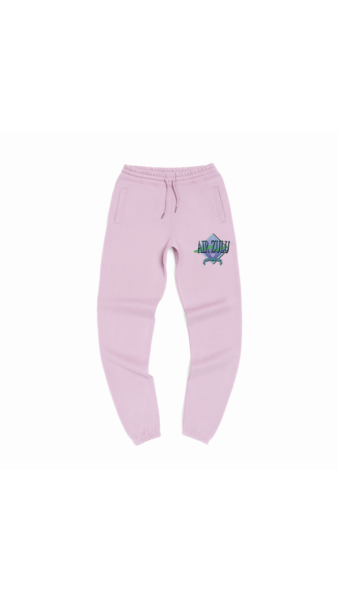 Embroidered Sweatpants - Lavender